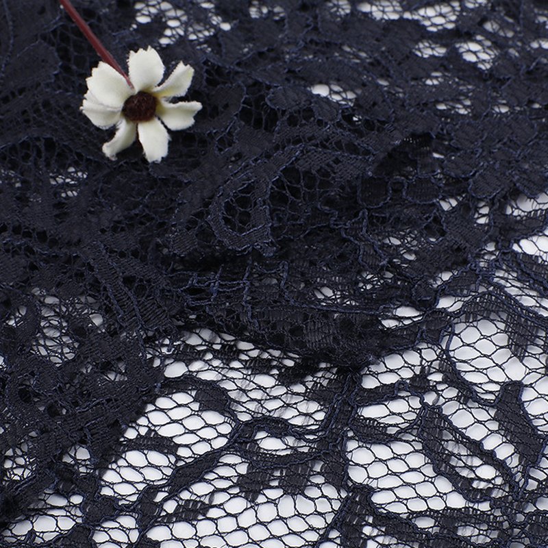 Lace Fabric Dress Cutwork 100% Cotton for Women's Wear Wholesale Suppl 4